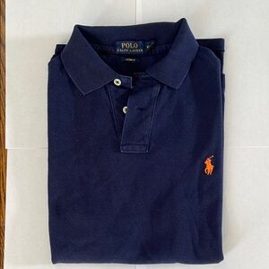 Polo by Ralph Lauren Blue and Orange Polos Classic Style